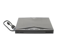 MAGICLULU Grabadora de DVD Externa USB 3.0, CD/DVD Portátil de Plástico Negro, Plug and Play, Lectura Rápida y Silenciosa para Notebooks y All-in-Ones