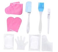 MAGICLULU Guantes de Parafina Hidratantes Spa para Cuidado de Manos y Pies, Talla Única, Algodón Transpirable, Usos en Spa y Cuidado Diario Color Aleatorio