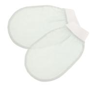 MAGICLULU Guantes Exfoliantes Cuerpo de Seda Artificial 2piezas Diseño para Frotar Barro, Suaves y Convenientes para Exfoliación en Casa y Viajes
