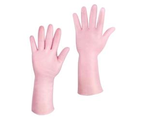 MAGICLULU Guantes Largos Hidratantes Sebs Rosa Elásticos para Cuidado de Manos Fundas Largas Cuidado Manos
