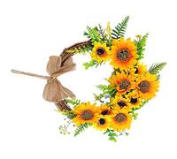 MAGICLULU Guirnalda Colgante de Girasol Artificial Apariencia Realista, Fácil de Cuidar y Nunca se Marchita, Adecuada para Decoración de Fiestas y Arreglos