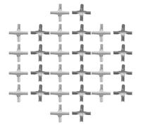 MAGICLULU Hebillas de Clip Cruzadas de Acero Inoxidable 2.0 para Red Antirrobo Invisible, 200 Unidades, Clips de Cable Resistentes para Protección de Ventanas y Redes de Seguridad