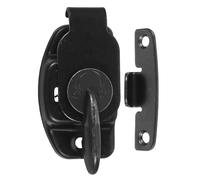 MAGICLULU Hebillas de Hoja de Mesa de Resorte para Comedor Pestillos Metálicos Negros Juego de 2 Piezas para Mesas Extensibles Conectores Duraderos Cerraduras Seguras para Uso Doméstico