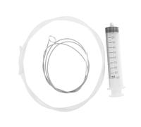 MAGICLULU Herramienta De Dragado Para Refrigeradores 1,55 m Alambre De Acero y Plástico Flexible Reusable Para Desatascar Desagüe y Orificio De Drenaje Doméstico Cepillo Limpiador