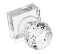 MAGICLULU Herramienta de Prensado para Polvo Compacto con Sello Acrílico Estampador Multifuncional para Sombras de Ojos y Rubor Facilita Empaquetado y Reparación del Polvo