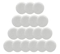 MAGICLULU Herramientas para manicura 50 discos de corindón, Mesh 180, para equilibrar dureza y pulir uñas, uso en salón y arte de uñas