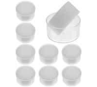 MAGICLULU Humedecedores de Dedos Esponja de Color Claro, Paquete de 10 Piezas, Material Plástico Ligero y Conveniente para Contar Dinero en Bancos y Oficinas