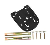 MAGICLULU Inferior para Portaequipajes Trasero Soporte De Montaje con Tornillos Placa Base Resistente para Caja Trasera De Motocicleta Accesorios para Scooter Eléctrico y Motocicleta