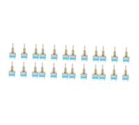 MAGICLULU Interruptor Rocker De Guitarra Eléctrica Selector De Vías Accesorio De Repuesto Instalación 6 Piezas X 4