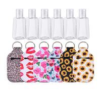 MAGICLULU Juego de 12 Fundas y Botellas de Perfume Recargables para Viaje, Tamaño Xs Variado, Material Seguro, Portátiles y Ligeras para Cuidado Personal y Dispensador de Perfume