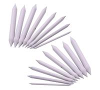 MAGICLULU Juego de 16 Tocones y Tortillones de Papel Blanco para Difuminar y Suavizar Grafito en Carbón y Pasteles 8 Tamaños Diferentes para Dibujo Artístico