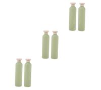 MAGICLULU Juego De 3 Botellas De Viaje Rellenables De 400 Ml Para Artículos De Tocador Loción Champú Y Acondicionador Con Tapa Hermética Multiusos Tamaño Viaje 2 Unidades X 3