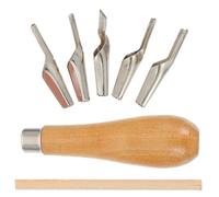 MAGICLULU Juego de Cuchillos de Trinchar para Pintura Artística, Espátulas de Pintura al Óleo Mango Suave, Herramientas de Bricolaje para Esparcir y Mezclar, Accesorios para Manualidades