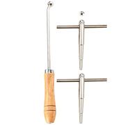 MAGICLULU Juego de Herramientas Mango de Madera para de Reparación y Centrado y Cuerpo Metálico para y Trombón Adecuado para Músicos y Técnicos Profesionales