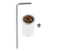 MAGICLULU Juego de Pies de Diapasón 12mm Antideslizante de Cristal Amarillo para Meditación y Yoga, Base Soporte Estable para Terapia de Sonido, Accesorios para Instrumentos y Bienestar