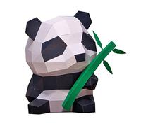 MAGICLULU Juguete De Panda De Molde De Papel 3D Hecho a Mano Animales Pandas Lindo Equipo Modelo De Juguete Kit De Origami para De Panda para Niñas Panda Gigante El Animal