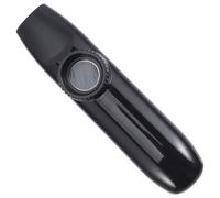 MAGICLULU Kazoo Doble Membrana Profesional de Abs Negro, Compacto y Portátil, Instrumento Musical para Principiantes y Acompañamiento de Guitarra y Ukelele, Adecuado para Aprendizaje