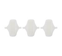 MAGICLULU Kit de 3 Compresas Menstruales de Algodón Lavables, Borde de Encaje, Paño Menstrual Reutilizable para Mujeres, Toallas Sanitarias para Uso en Maternidad