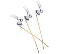 MAGICLULU Kit de 3 Palancas de Descarga para Inodoro de Montaje Frontal en Baño y Hotel, Resistentes Triple Orificio, Material Cobre y Abs, No Se Desgastan Fácilmente