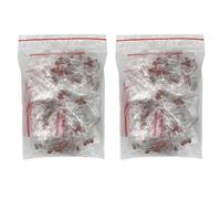 MAGICLULU Kit de Condensadores Cerámicos 2pf-0,1uf Mini Condensadores 30 Estilos por Estilo, Portátiles Color Aleatorio para Escuela y Hogar