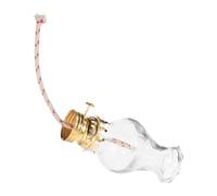 MAGICLULU Lámpara Queroseno Vintage con Quemador Ajustable y Chimenea de Vidrio Resistente al Calor Pantalla Clásica para Camping Decoración Romántica y Uso Doméstico