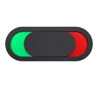 MAGICLULU Letrero de Privacidad No Molestar para Puerta de Oficina Indicador Deslizante Acrílico Negro, Altamente Visible y Resistente al Desgaste para Oficinas Administrativas