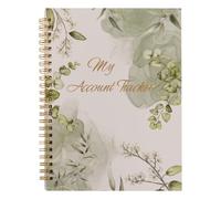 MAGICLULU Libro de Registro de Cheques Bancarios Papel Cubierta Resistente, Planificador de Presupuesto para Empresas y Uso Personal, Libro de Contabilidad para Ingresos y Gastos, Registro