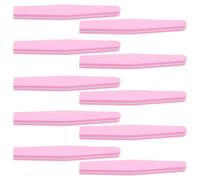MAGICLULU Limas de Uñas Profesionales Rosa Papel Abrasivo y Material Eva para Pulido y Modelado Delicado, Paquete de 20 Piezas para Uñas Naturales y Postizas