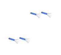 MAGICLULU Limpiador De Punta De Antorcha Para Atv Y Soldadores Herramienta De Limpieza De Carburadores Inoxidable Flexible Para Jets Y Pasajes Pequeños 3 Piezas*2