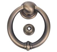 MAGICLULU Llamador Puerta Exterior de Aleación de Zinc Moderno y Sencillo, Aldaba de Puerta Rendimiento Fiable y Diseño Sofisticado para Portales de Hogar y Comerciales