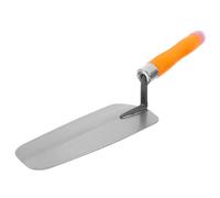 MAGICLULU Llana de Acabado Herramienta para Alisar para Paneles de Yeso para de Acero Inoxidable con Mango de Madera con Borde de Precisión Adecuada para Uso en Interiores y Construcción