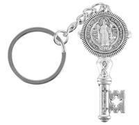MAGICLULU Llavero con forma de llave, colgante para bolso y mochila, accesorio decorativo de metal, fácil de llevar y encontrar, regalo para mamá