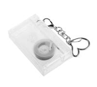 MAGICLULU Llavero Nfc Diseño Retro de Cinta de Casete, Mini Colgante de Plástico Versátil para Manualidades y Accesorios de Fiesta para Apasionados la Música