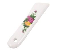 MAGICLULU Mango de Cerámica para Cuchillo de 6 Pulgadas, Repuesto Blanco | Estilo Vintage Chino Detalle Floral, Agarre Seguro y Control, para Cocina Doméstica y Profesional