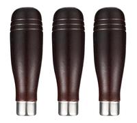 MAGICLULU Mango de escofina de madera Reemplazo del mango del archivo Mango de lima para wood rasp y hand drills 3 piezas mejor control