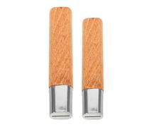 MAGICLULU Mango de Madera de Rosewood para Cuchillo de Cocina 2 Piezas Tamaño Pequeño y Grande Ergonómico y Compatible Cortadores Asiáticos Accesorio de Repuesto para Herramientas de