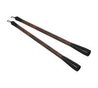 MAGICLULU Mango de Pincel de Bambú Natural 23 CM Largo 12 CM Calibre 2 Piezas para Caligrafía y Pintura China Accesorios para Manualidades y Proyectos Creativos Artísticos