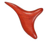 MAGICLULU Masajeador Manual de Madera de Tres Puntas, Herramienta Corporal Gua Sha para Manos y Pies, Palo de Masaje Tailandés Compacto para Terapia, Cuidado y Relajación Corporal
