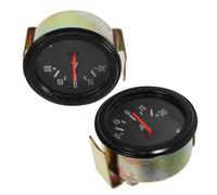 MAGICLULU Medidor de Amperímetro 12v-24v para Coche y Camión Indicador Analógico 30A Juego de 2 Piezas Voltímetro para Monitorización de Corriente Vehículos Uso Garaje y Taller