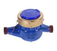 MAGICLULU Medidor para Cubierta Protectora, Dn15 Tipo Rotor de Metal de Agua Resistente a Depósitos de Condensación y Fácil de Instalar Varios Estilos Uso Doméstico y Varios Estilos