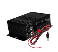 MAGICLULU Mini Amplificador de Potencia para Coche y Hogar Amplificador Estéreo Portátil con Sonido y Potente Fácil de Usar y Transportar Compatible Cd