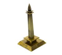 MAGICLULU Modelo De La Torre De Indonesia Pagoda De Madera Yingxian Modelo del Centro De Comercio Twins Trade Recuerdos De Londres Torre del Reloj Modelo De Las