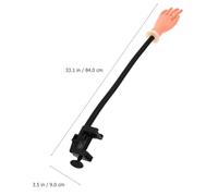 MAGICLULU Modelo de Mano Flexible para Práctica de Uñas con Tips Postizos Accesorio de Manicura Portátil y Realista para Entrenamiento de Arte Uñas