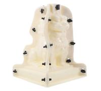 MAGICLULU Molde de Hormigón para Bola y Columna Romana, Plástico Resistente, Tamaño Pequeño para Decoración de Vallas y Paisajismo Exterior, Molde Artesanal para Cemento de Jardín