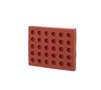 MAGICLULU Molde de Silicona Hexagonal Diseño Preciso para Ladrillos Miniatura y Material Flexible Adecuado para Proyectos DIY y Arquitectura en Miniatura