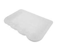 MAGICLULU Molde para Cerca de Jardín y Cementerio de Plástico Blanco Diseño Antiguo, Fácil de Usar Cercas en Patios y Tumbas