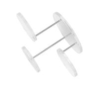 MAGICLULU Organizador de Joyas Multicapa para Anillos y Aretes, Pedestal Transparente para Escaparates y Vendedores de Cosméticos