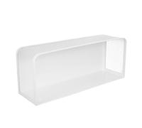 MAGICLULU Organizador Especias Pared Estante Colgante Ventilado sin Taladro Cesta Blanca Extra Grande para Almacenamiento de Ajo Jengibre y Condimentos Cocina Montaje Fácil y Reutilizable