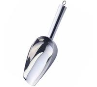 MAGICLULU Pala para Hielo de Acero Inoxidable Práctica y Ligera para Buffets y Bodas, Utensilio de Cocina Resistente y Funcional en Color Plata