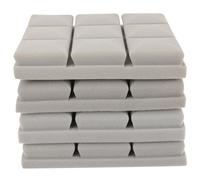 MAGICLULU Paneles Insonorizantes de Espuma Anti-flama 4piezas para Habitaciones y Estudios, Fácil de Cortar, Material Espuma Absorbente de Sonido